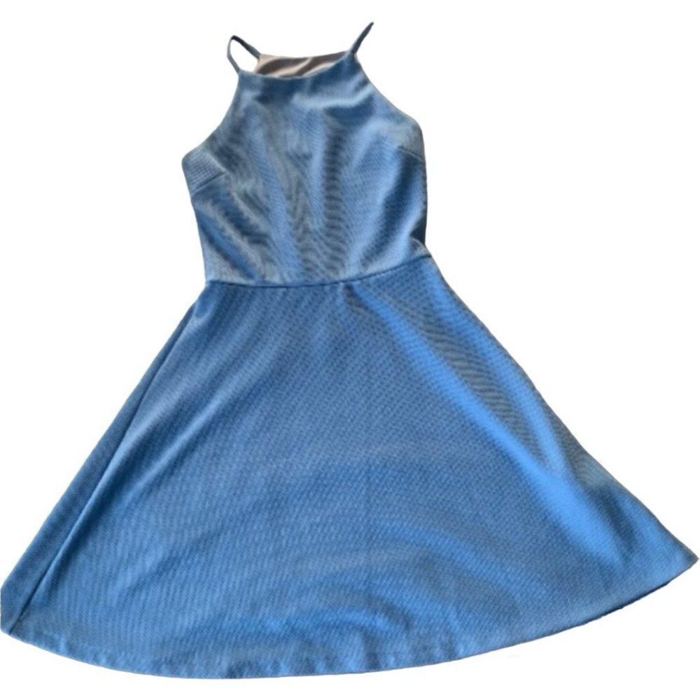 L & T Design Lab Blue Dress size S